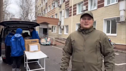 смоляне оказали оказали гуманитарную помощь Предвоенному госпиталю им. Калинина в Донецке - фото - 1