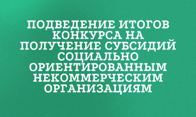 подведены итоги конкурса на получение субсидий социально ориентированным некоммерческим организациям - фото - 2