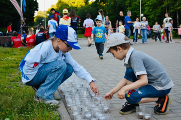 в регионе прошла акция «Огненная картина» - фото - 10