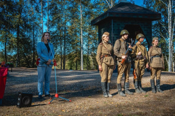 в деревне Бывалка Ельнинского района Смоленской области состоялась церемония открытия памятника - фото - 5